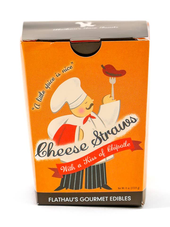 8 oz de biscuits au fromage pour la vente par Flathau's Fine Foods