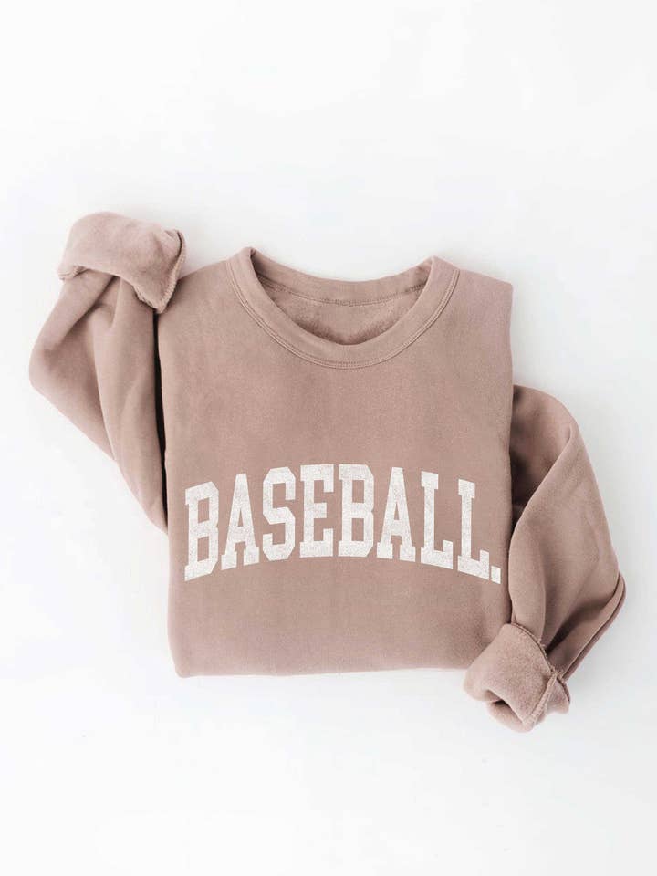 BASEBALL Graphic Sweatshirt for wholesale by OAT COLLECTIVE