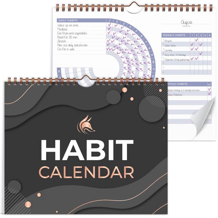 Habit Calendar Circle for wholesale by Clever Fox Planners