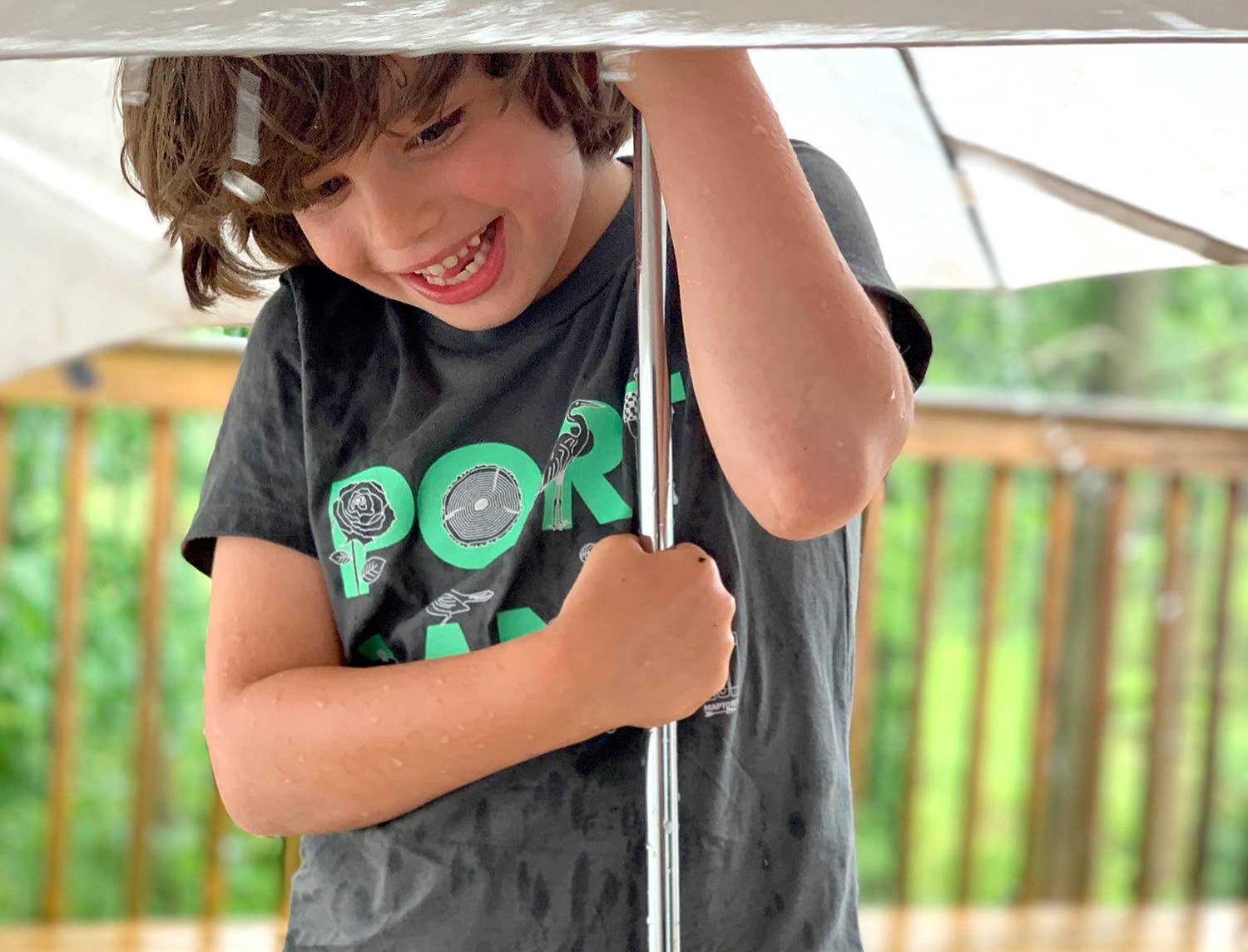 Maptote - Wholesale Screen Printed T-Shirt - Kids - Portland Font Toddler Tee1