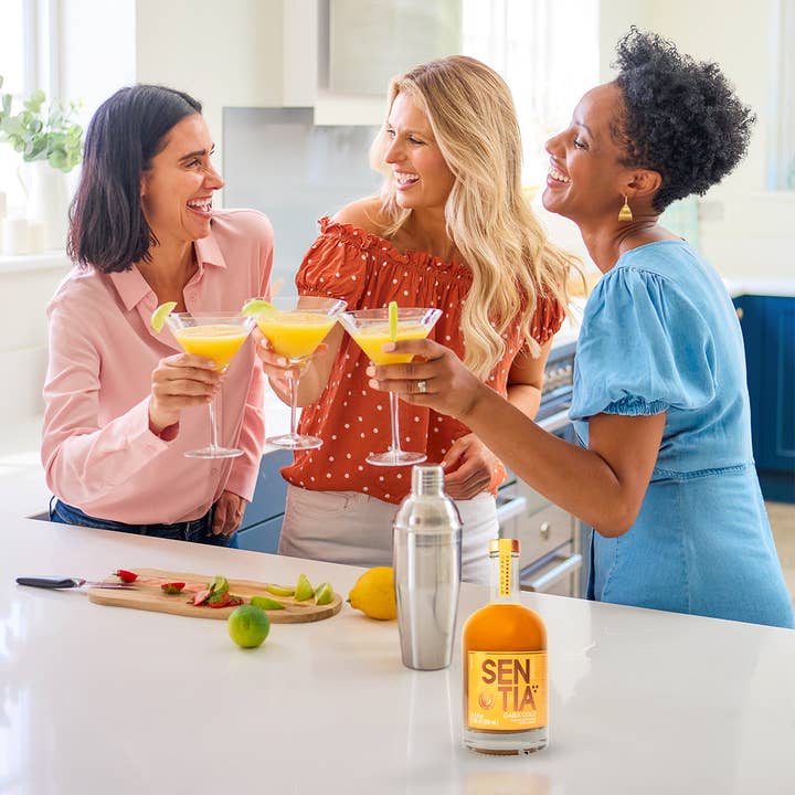 SENTIA Spirits - Wholesale Non-Alcoholic Spirits/Wine/Beer - SENTIA GABA Gold 500ml (X6)3