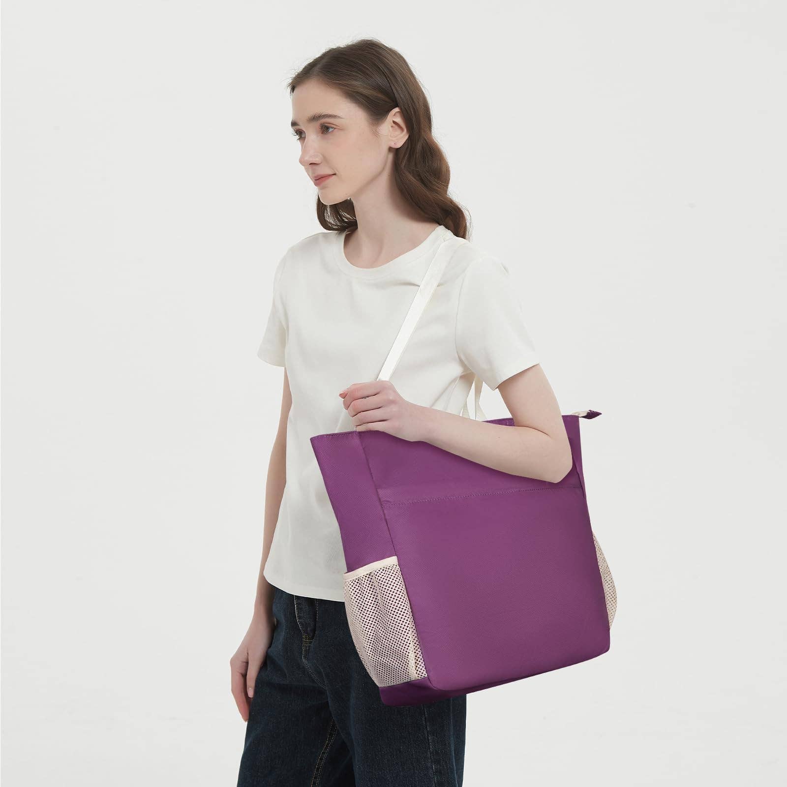 wandf - Wholesale Beach Bag - WANDF Water-resistant Beach Shoulder Tote Bag for Women29