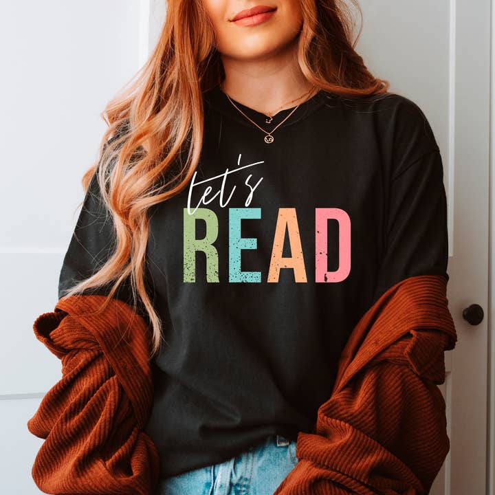 Chemise Let's Read, Chemise Bookish pour la vente par Eleven Fashion