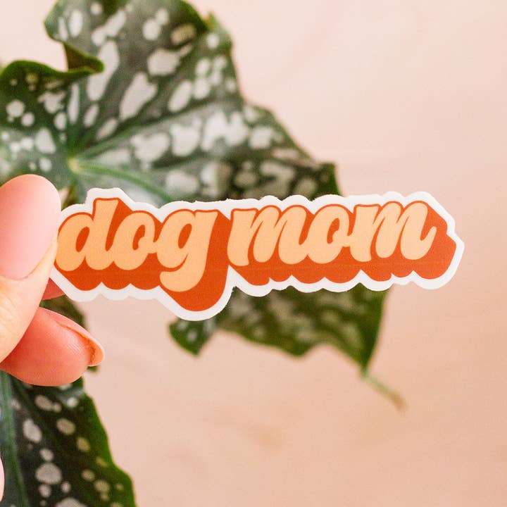 Sticker maman chien pour la vente par The Print Pantry