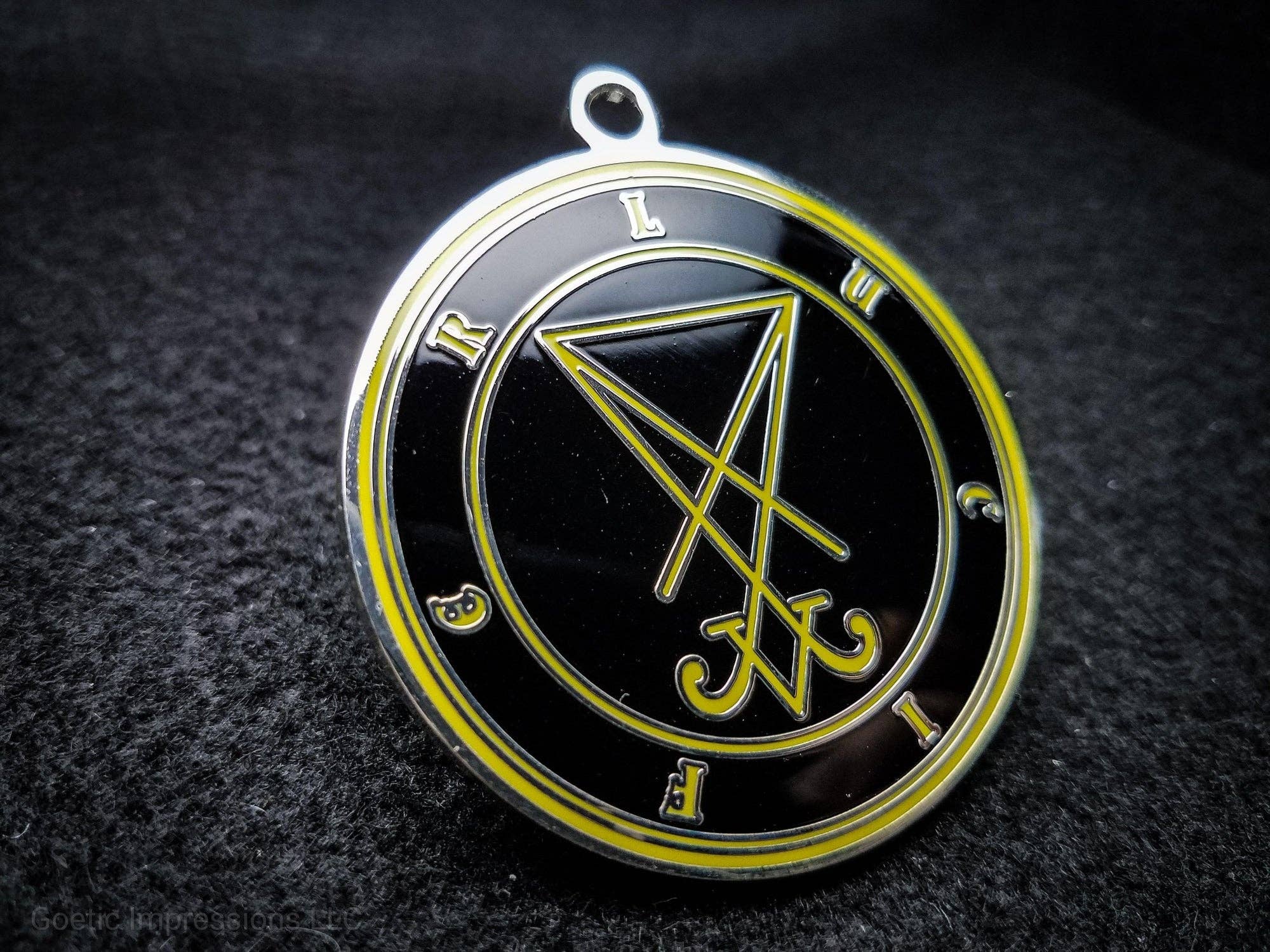 Goetic Impressions - Wholesale Individual Charm/Pendant - Lucifer Sigil Pendant9