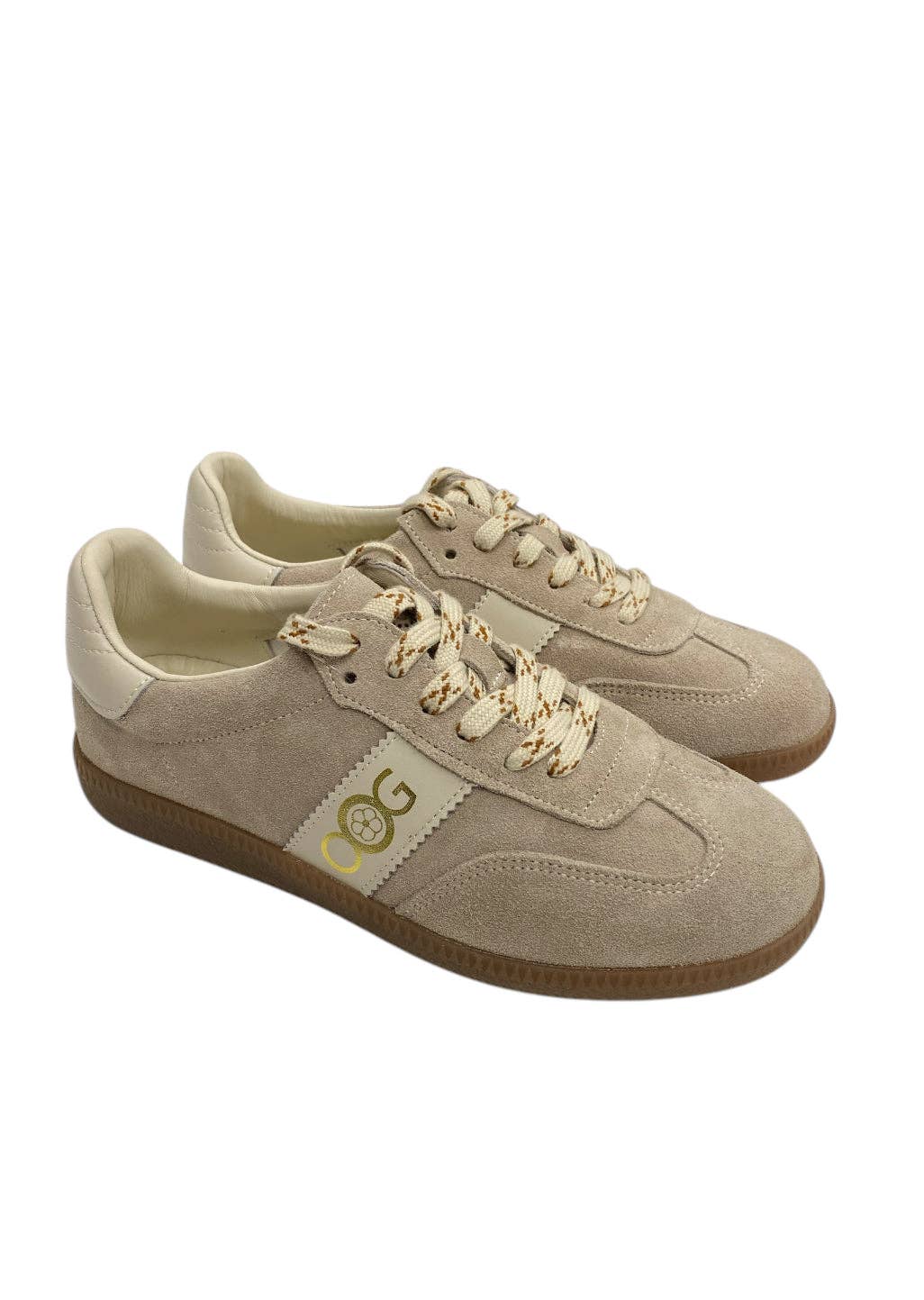 Beige OS1814 Beige OOG lädersneakers för wholesale på Faire0