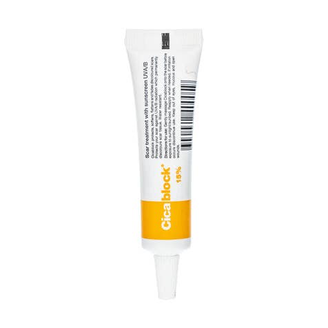 Cicamed - Vendita all'ingrosso Creme solari - Protezione solare Cicablock Scar SPF 15 Protezione UVA/B0