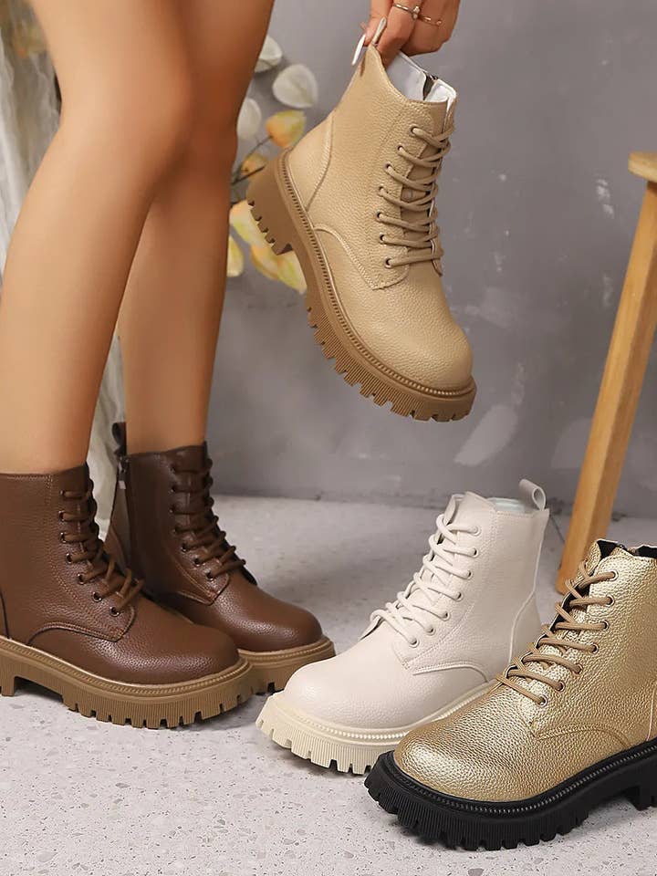 Veterschoenen met Plateauzool voor wholesale door ClassiQ