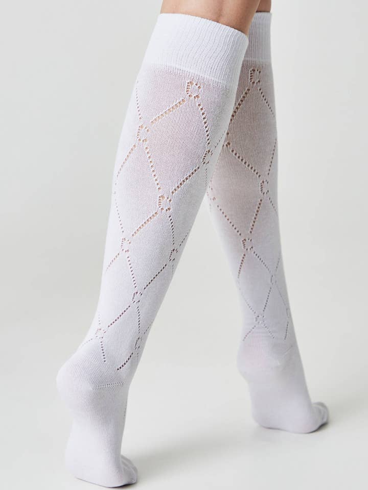 Conte Elegant - Wholesale Sokken - Dames - Katoenen Kniekousen Conte Classic 0073