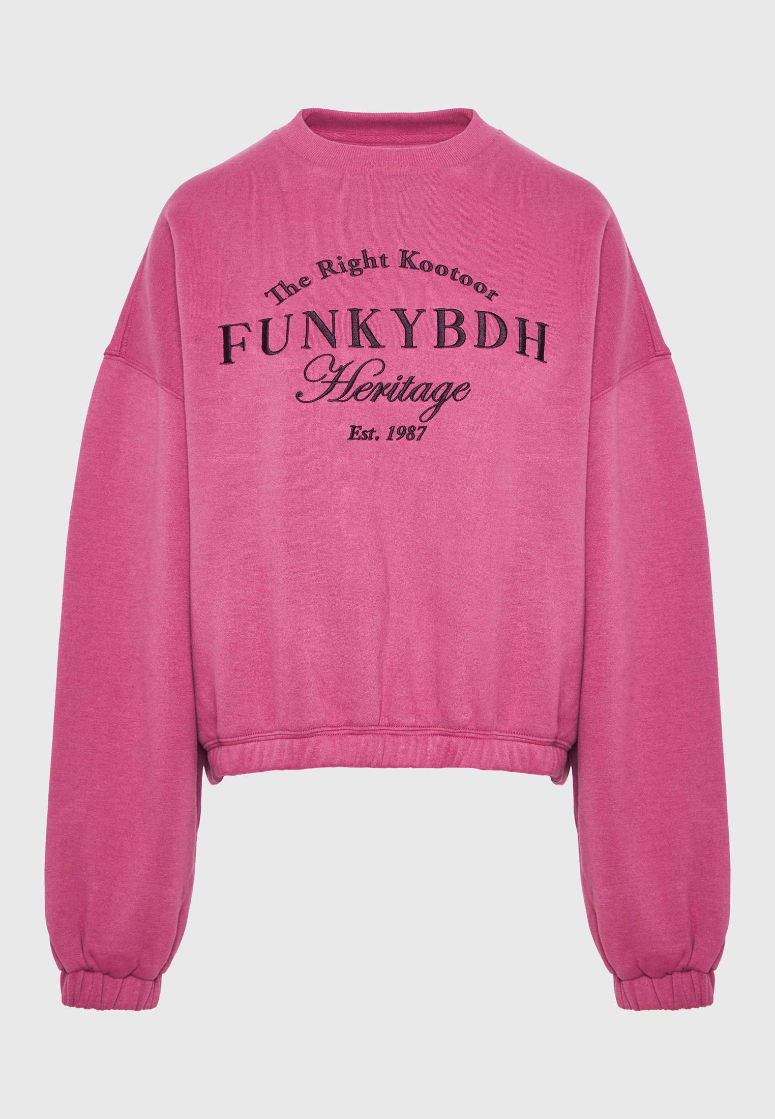Funky Buddha - Wholesale Sweatshirt - Women's - Ladies Crew Neck Sweater11