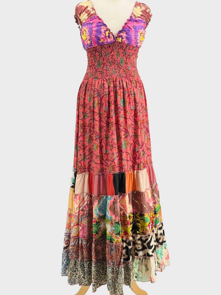 ASSORTMENT Women's long patch dress - RENACER COLLECTION for wholesale on Faire6