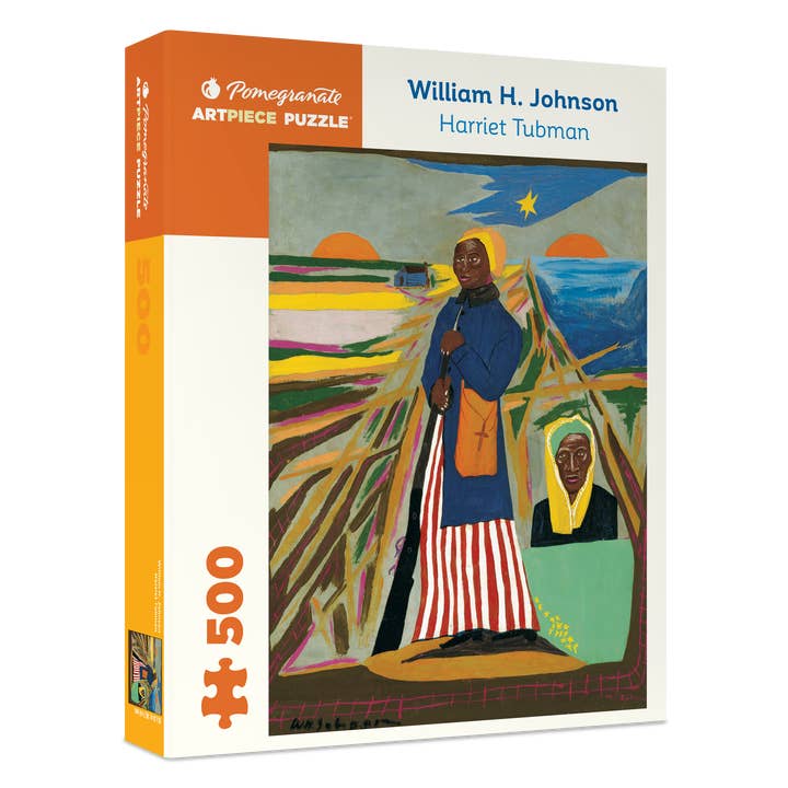 Pomegranate - Wholesale Puzzle - Adult - William H. Johnson: Harriet Tubman 500-Piece Jigsaw Puzzle