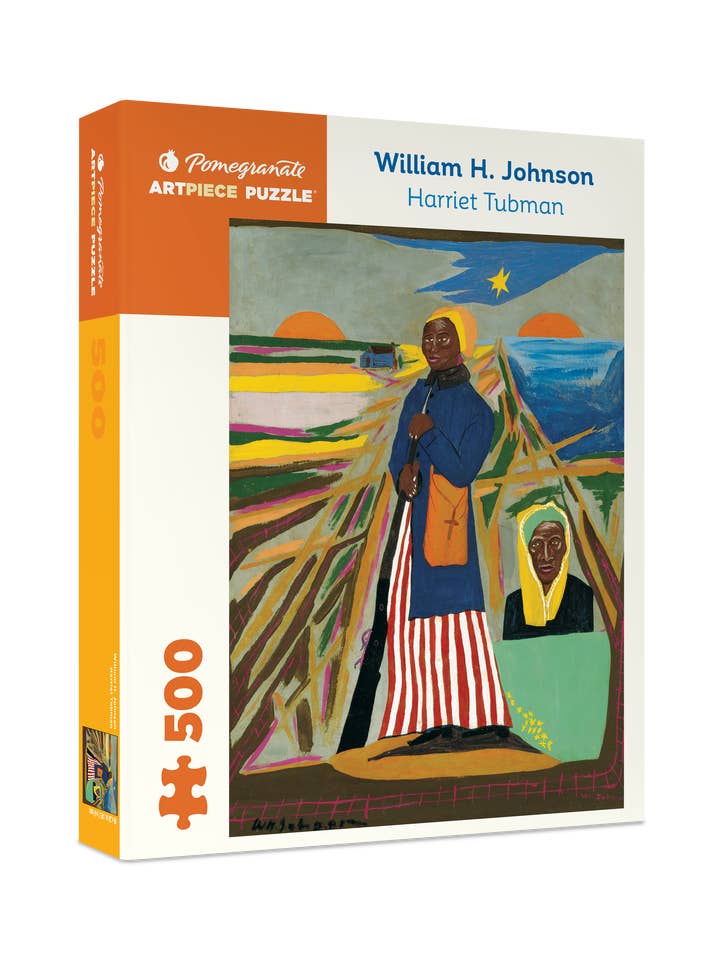 William H. Johnson: Harriet Tubman 500-Piece Jigsaw Puzzle for wholesale by Pomegranate
