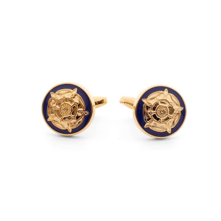 Wimbledon Cufflink Company – wholesale Cufflinks – The English Rose Gold Cufflink1
