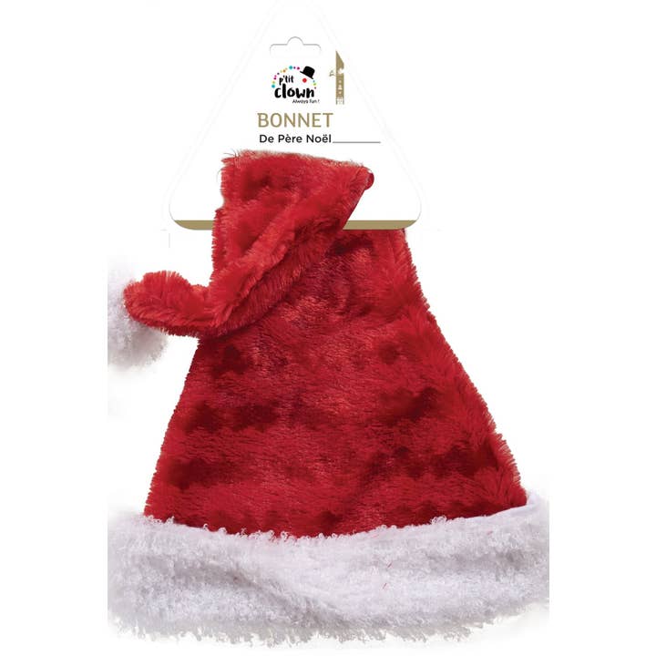 P'tit Clown - Wholesale Santa Hat - Santa Hat - Striped - Adult