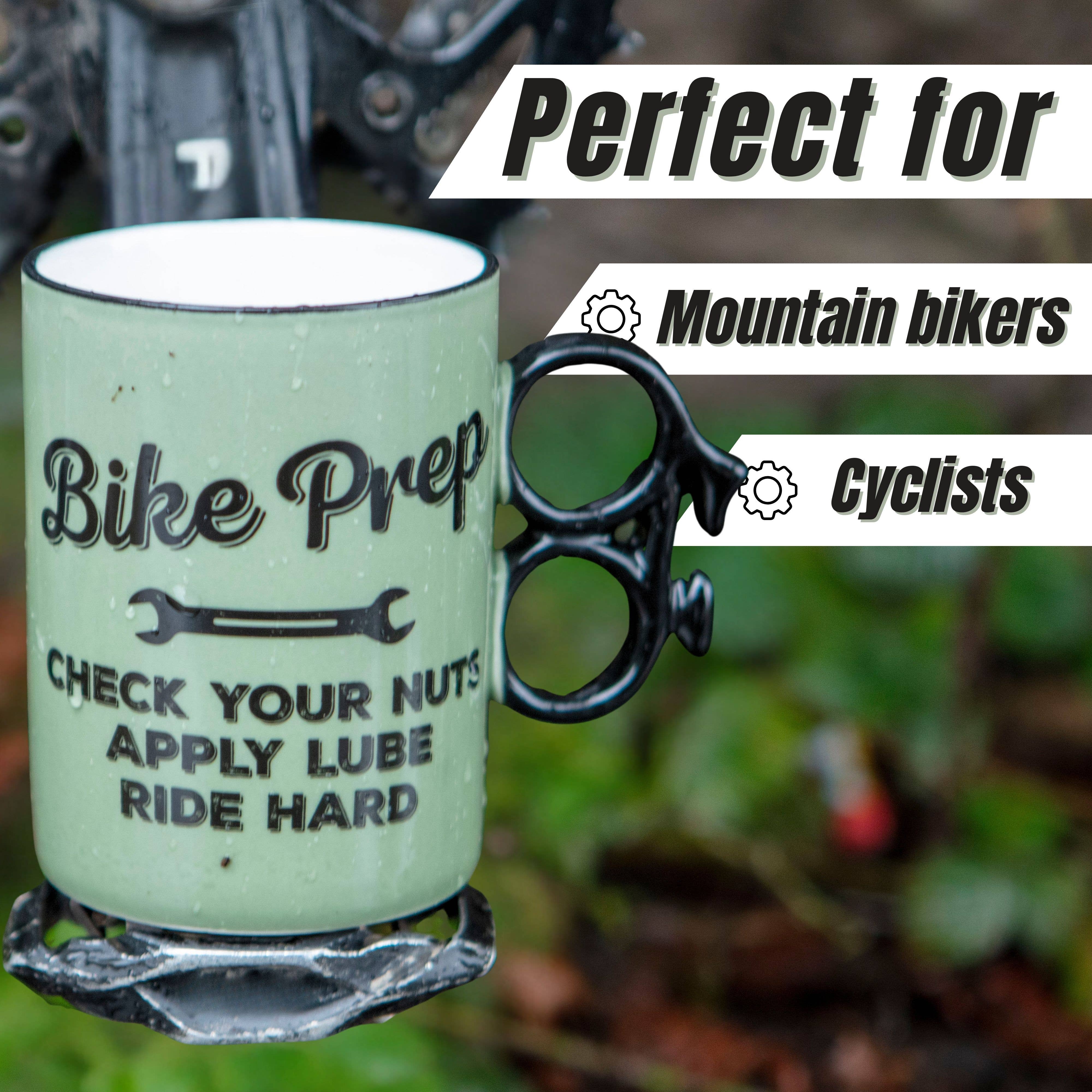 Boxer Gifts - Wholesale Drinking Glass/Cup - Bike Gift Mug 18oz - Bike Prep - Men's Gifts for Christmas3
