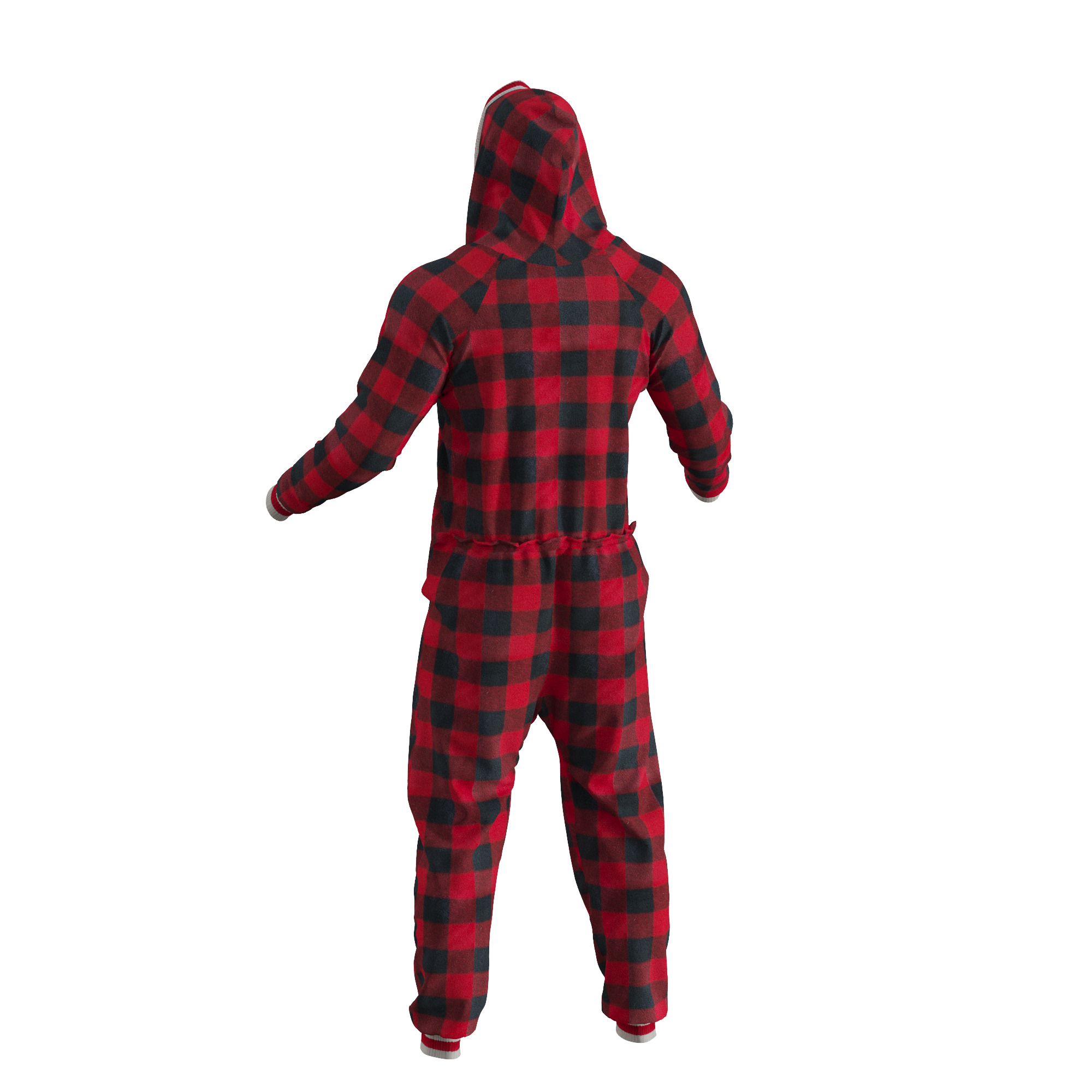 POOK - Wholesale Onesie - Unisex - Pook Onesie - Red (Adult Unisex)19