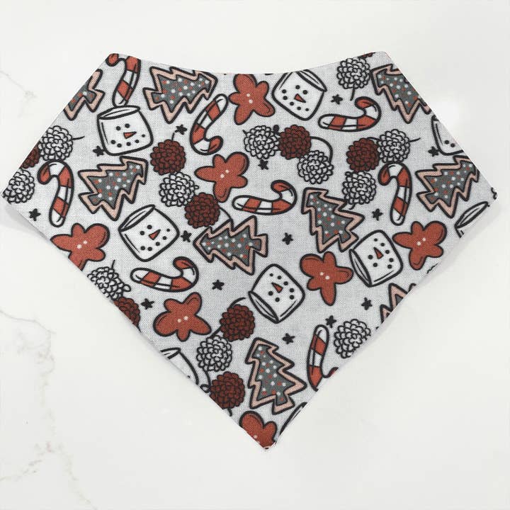 Christmas Treats Dog Bandana for wholesale by LunaBlu