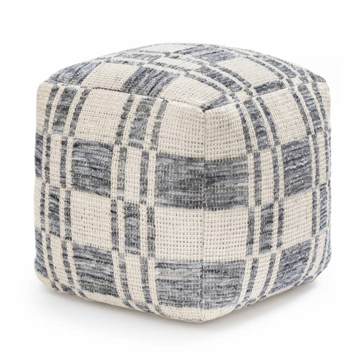 Leone Pouf - Gray for wholesale by Anji Mountain