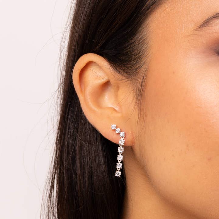 Gecko Jewellery – wholesale Dangle earrings – Gradient Long Drop Earrings1