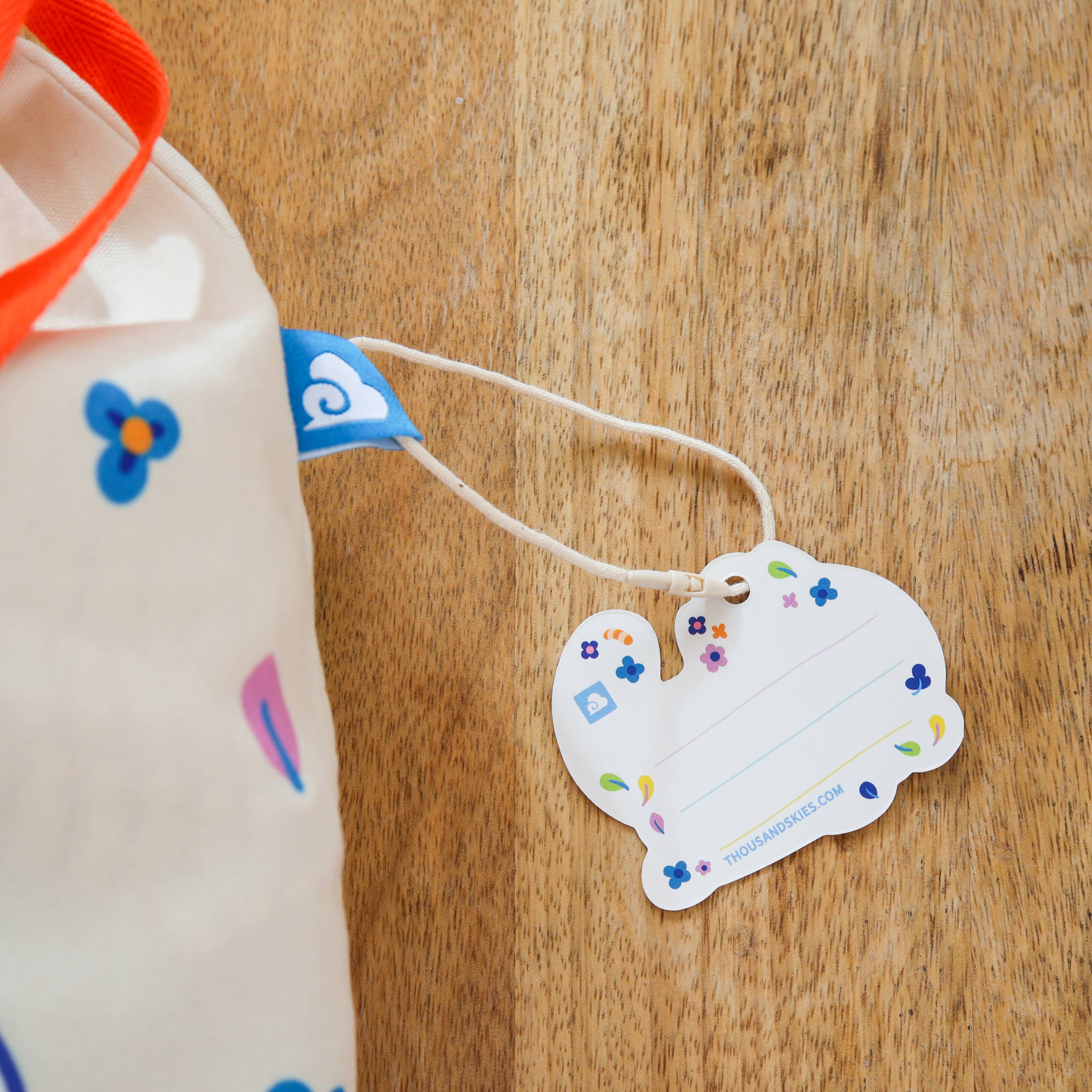 Thousand Skies - Wholesale Drawstring Bag - Kids - Drawstring Pouch Bag - Floral Calico4