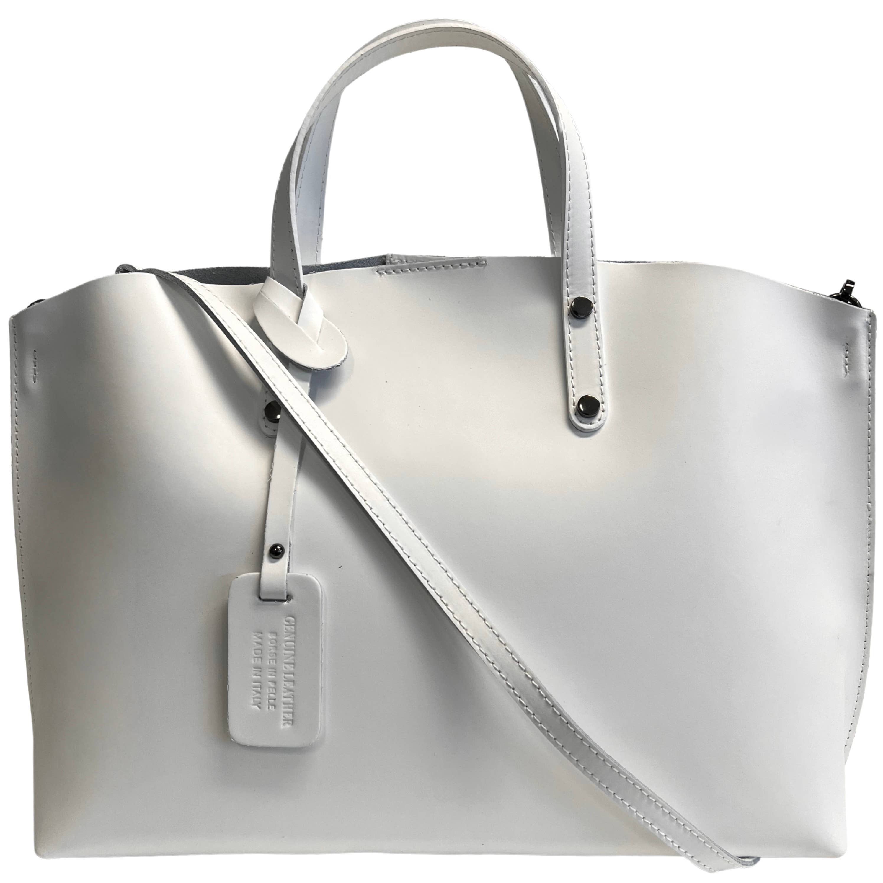 MODARNO - Vendita all'ingrosso Borsa con manico - Donna - Modarno Women's Large Leather Handbag with Shoulder Strap9