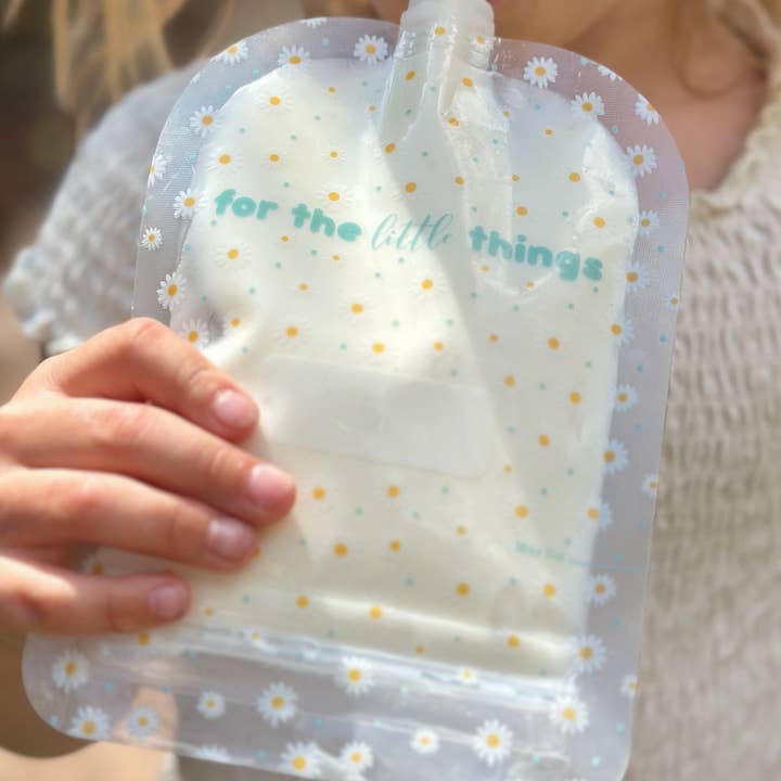 Sinchies - Wholesale Food Storage Wrap/Bag - Sinchies 150ml Reusable Food Pouches - Daisies4