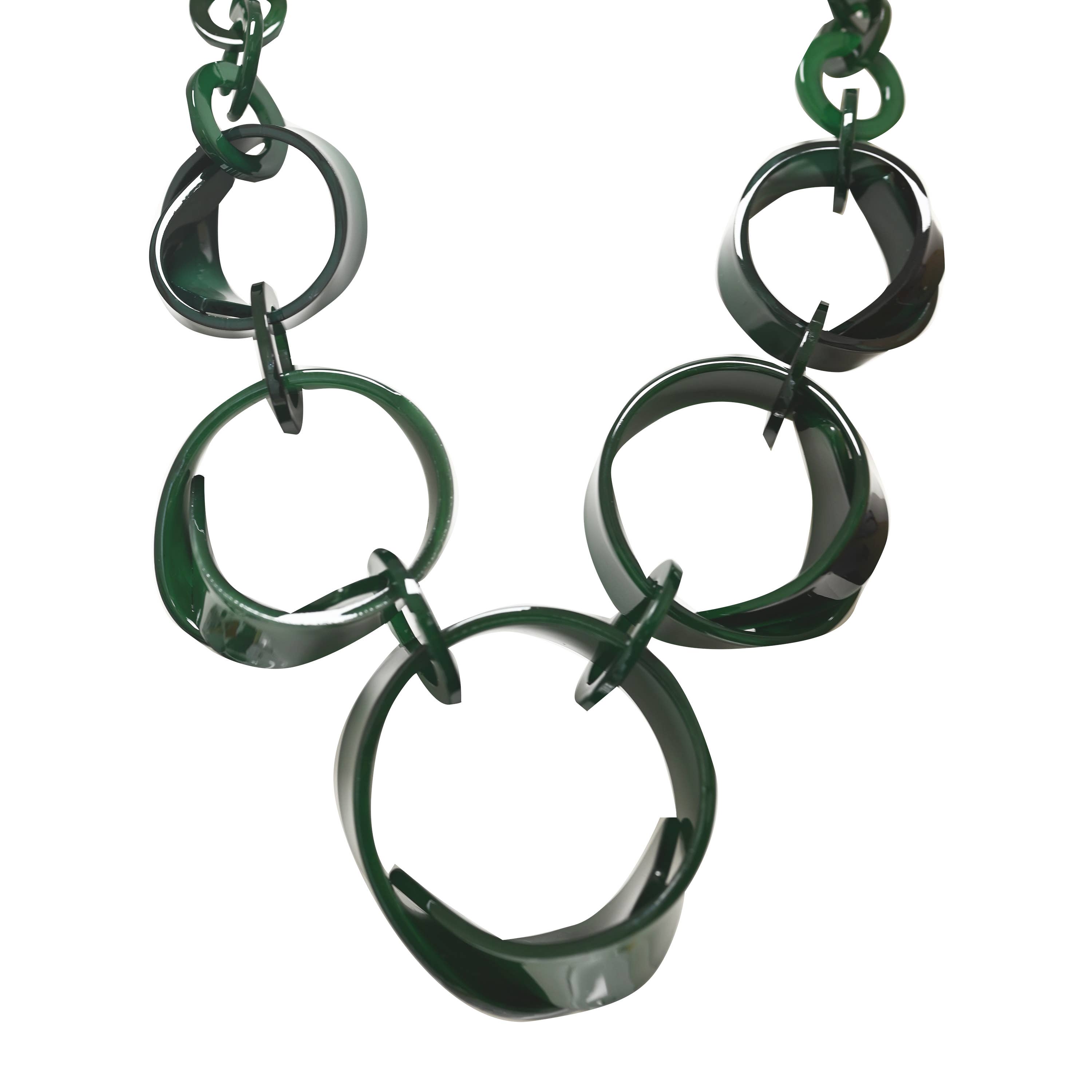 AMORINO SRL – wholesale Link & chain necklace – NECKLACE WITH RESIN CIRCLES - FT24152A2975