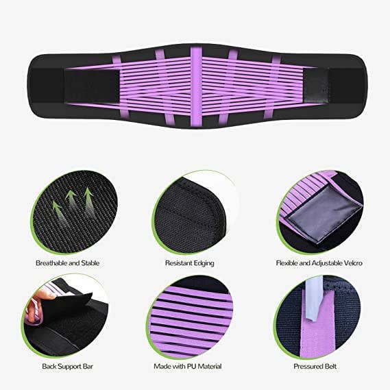 VIGOR - Wholesale Fitness Equipment - Waist trainer Slimming Workout Compression Double Belt Sweat2