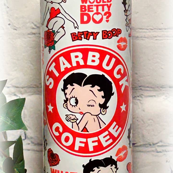 5C's Wholesale - Wholesale Insulated Mug/Tumbler - Betty Boop Starbucks Tumbler2