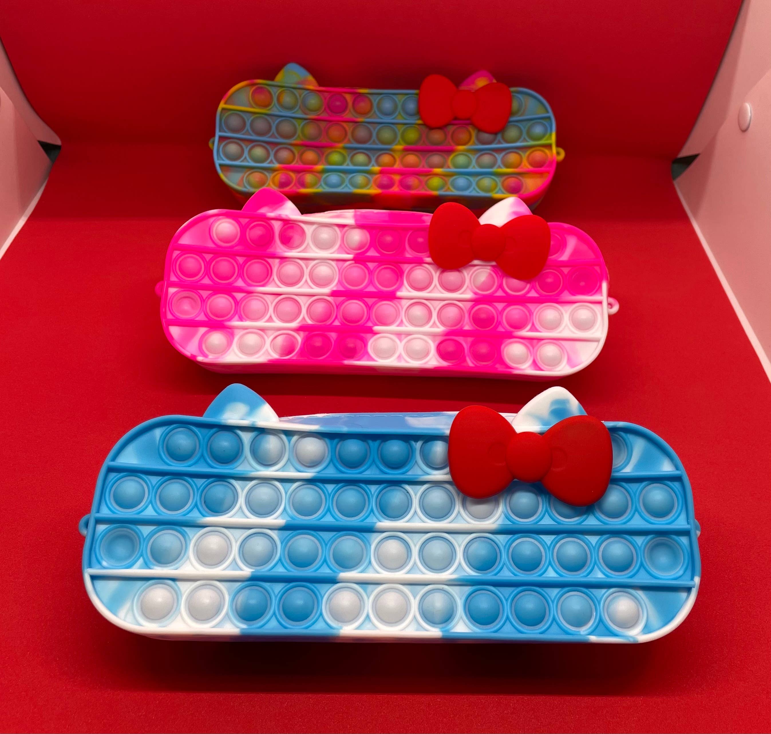 AlexisandGreenberg – wholesale Fidget Toy - Barn – Nya Kitty Fidget mode accessoarer penna väska med dragkedja7