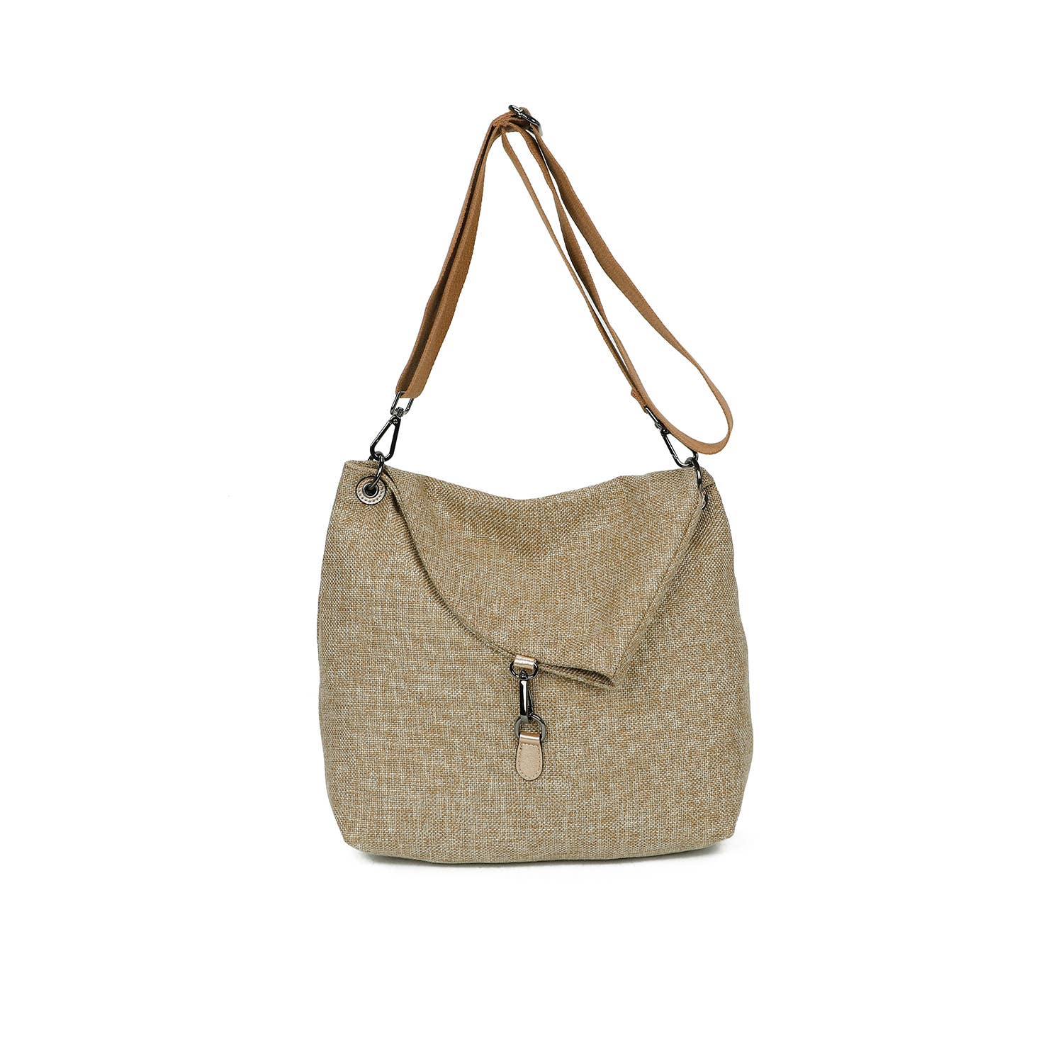 INES DELAURE - Wholesale Shoulder Bag - Women's - Canvas shoulder bag1