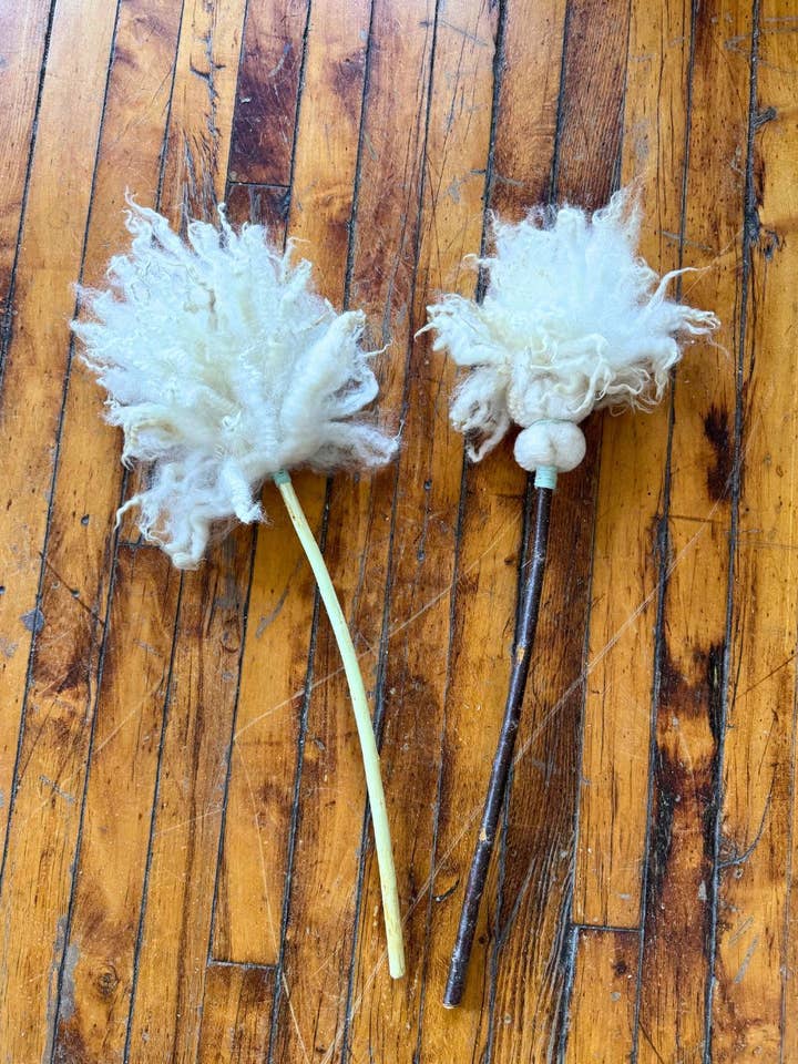 Natural Wool Duster for wholesale by C. Murphy Does...