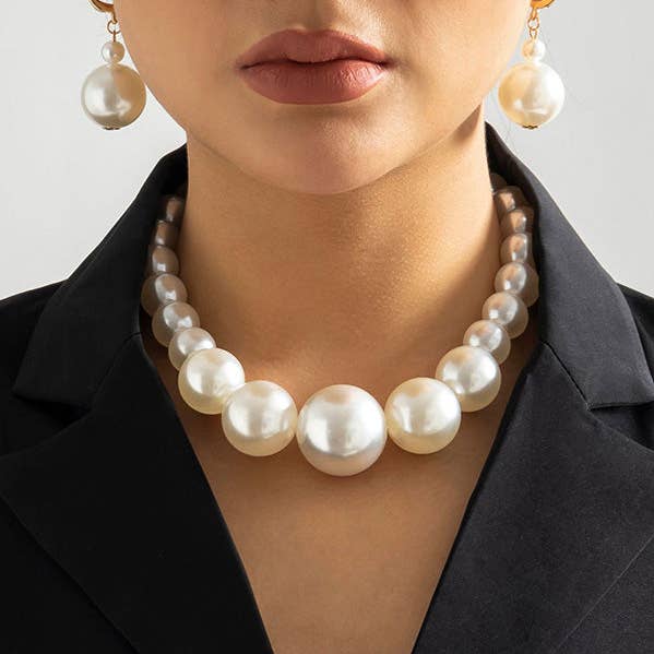 Beaded Pearls Necklaces Accessories for wholesale by OceanusSwim