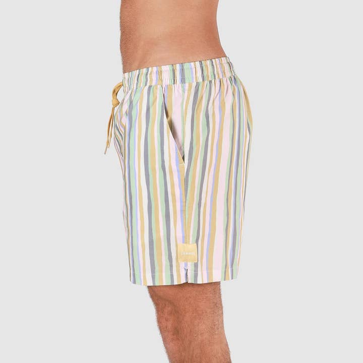 Clinkers Everyday Shorts in Multi Stripe for wholesale on Faire10