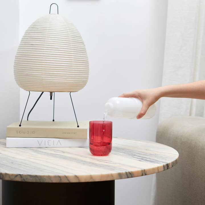 Balvi - Wholesale Water Bottle - Botella & Vaso, Water Pill, 550 ml, white/pink9