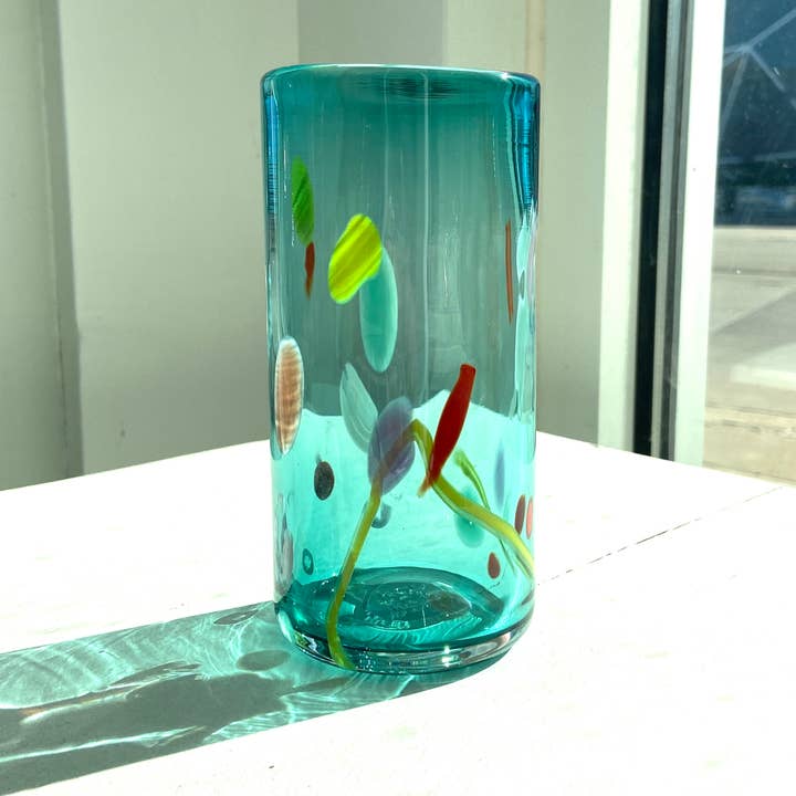 Tak Tak - Wholesale Drinking Glass/Cup - Splatter Tumbler
