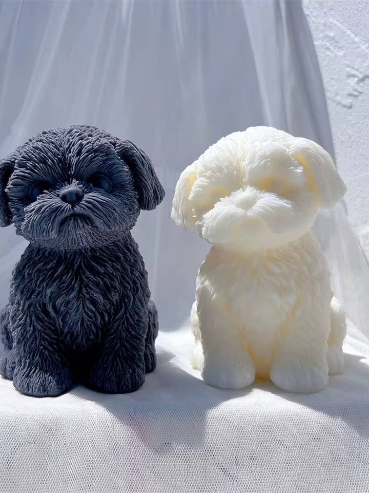 Sitting Shih Tzu Puppy Candle and other Purchase Wholesale shih tzu sock. Free Returns & Net 60 Terms on Faire trending on Faire.