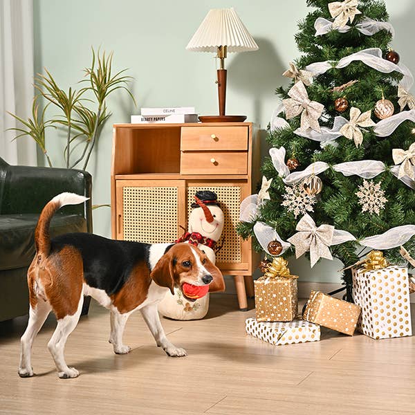 Hugsmart Products Inc - Wholesale Pet Fetch Ball - Dog - HugSmart Pet - Happy Woofmas | Ornament - Dog Ball Toy3