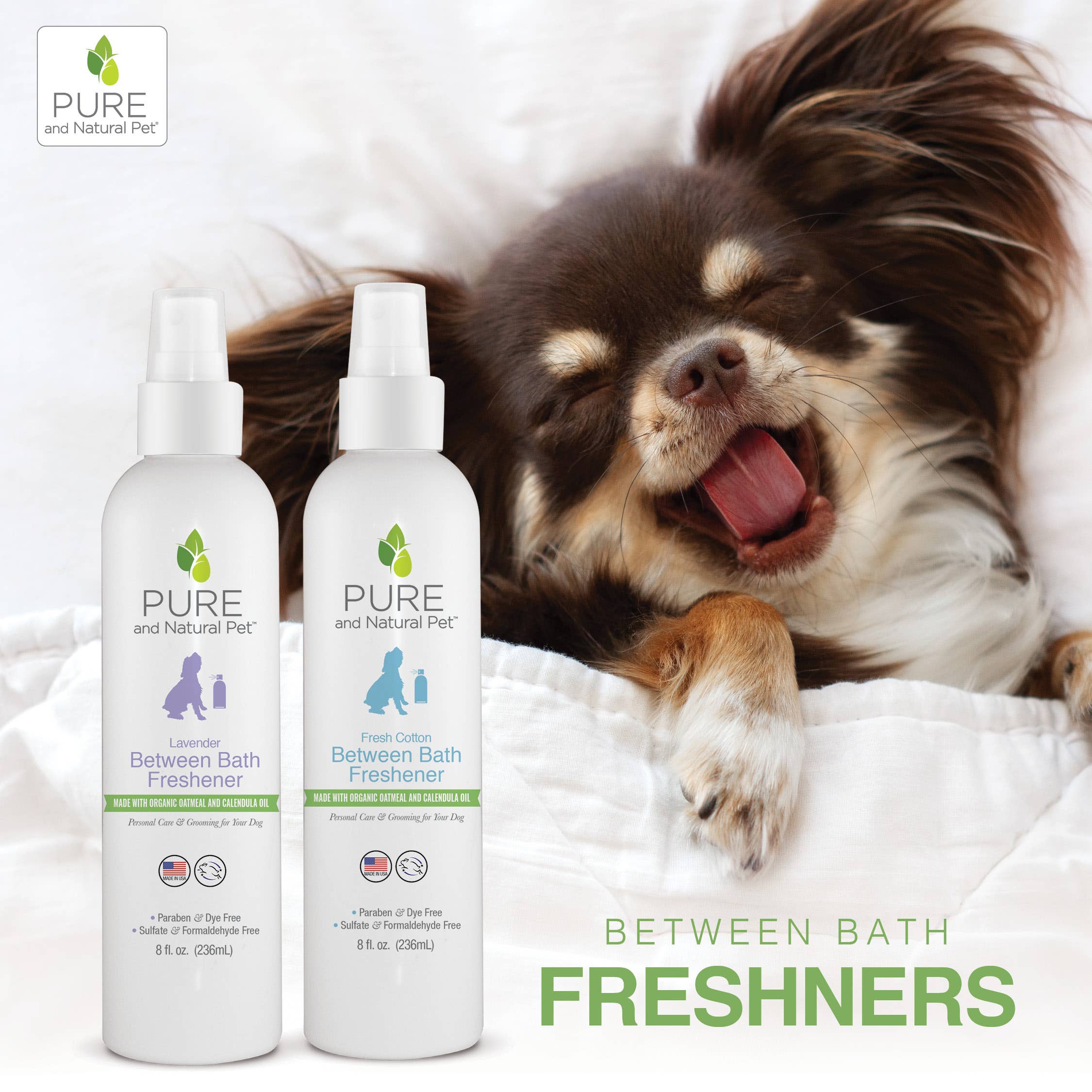 Pure and Natural Pet - Wholesale Pet Spray - Dog - Between Bath Freshener for Dogs - Lavender2