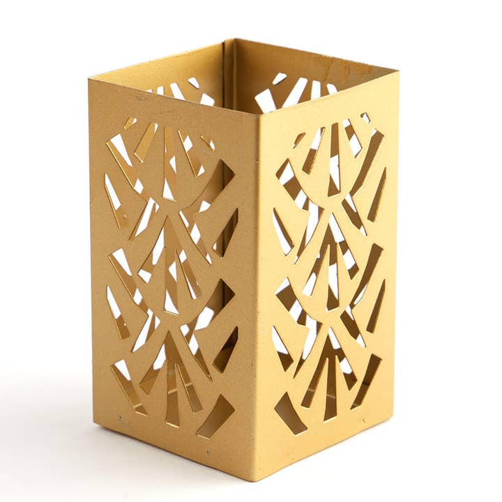 David Tutera Gold Metal Votive Candle Holder for wholesale by Factory Direct Craft