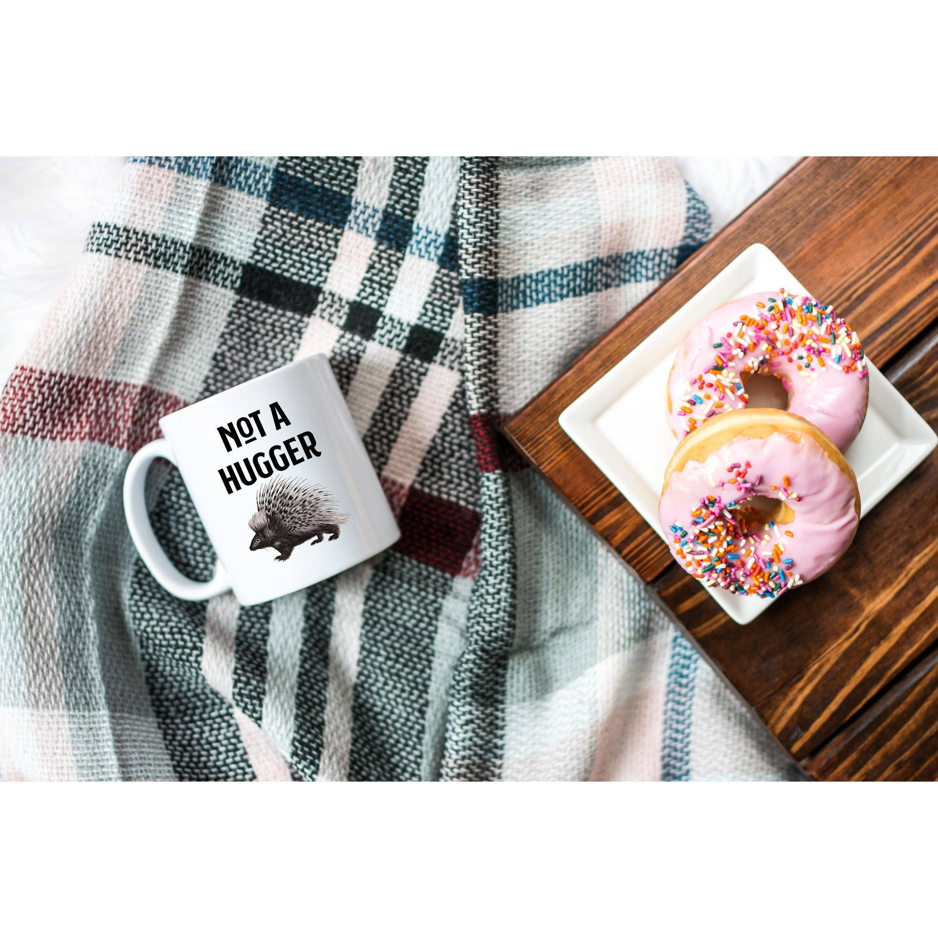 With Love Louise - Vendita all'ingrosso Tazza - Not A Hugger Porcupine - Tazza da caffè in ceramica1