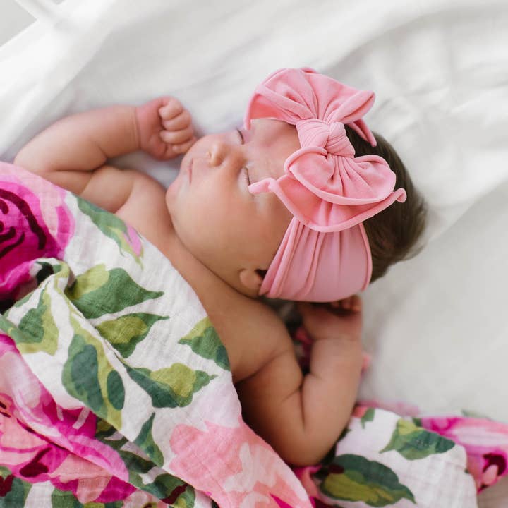 Baby Bling Bows – wholesale Hair bow – Baby – Baby Bling® FAB-BOW-LOUS® soft nylon bow headband3