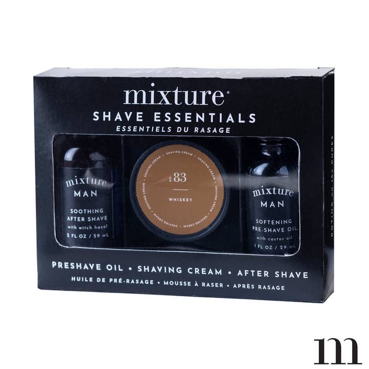 Mixture Home - Wholesale Bath & Body Set - Men's - Mixture Man Shave Essentials Gift Set0