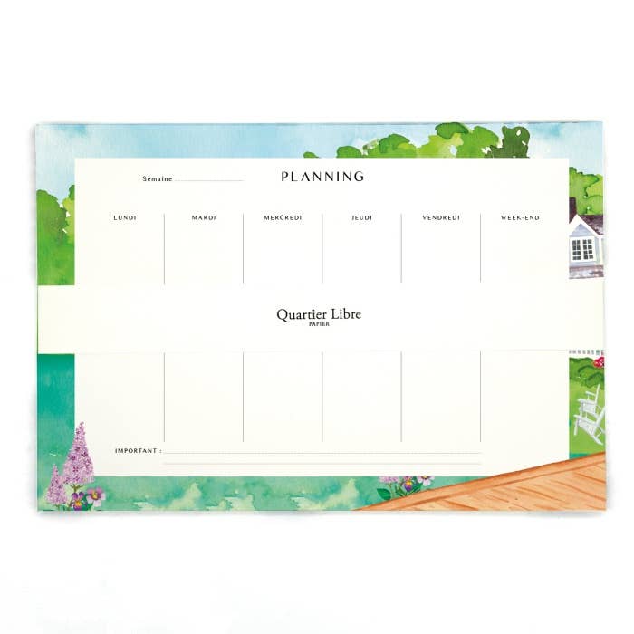 Lake House Planning Free Zone for wholesale by Quartier Libre Papier