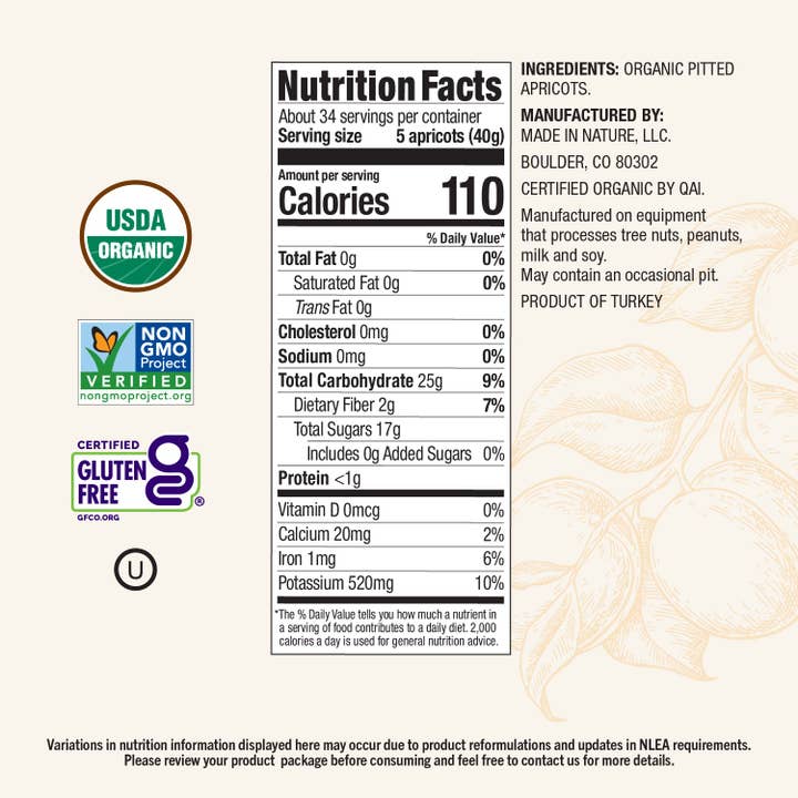 Made In Nature - Wholesale Dried/Dehydrated Fruit - Dried Apricots7