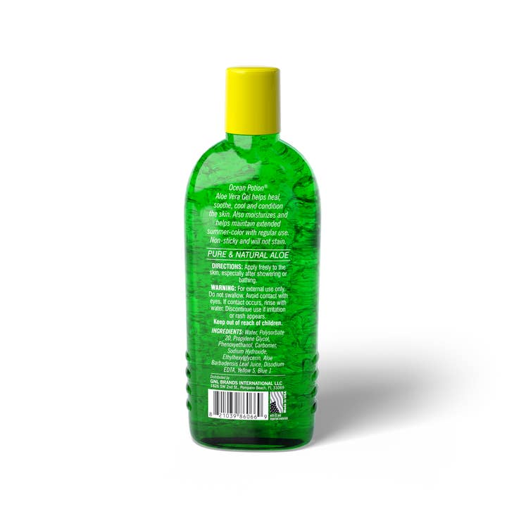 Ocean Potion - Wholesale Aftersun/Sun Damage Repair Cream - Ocean Potion After Sun Aloe Gel