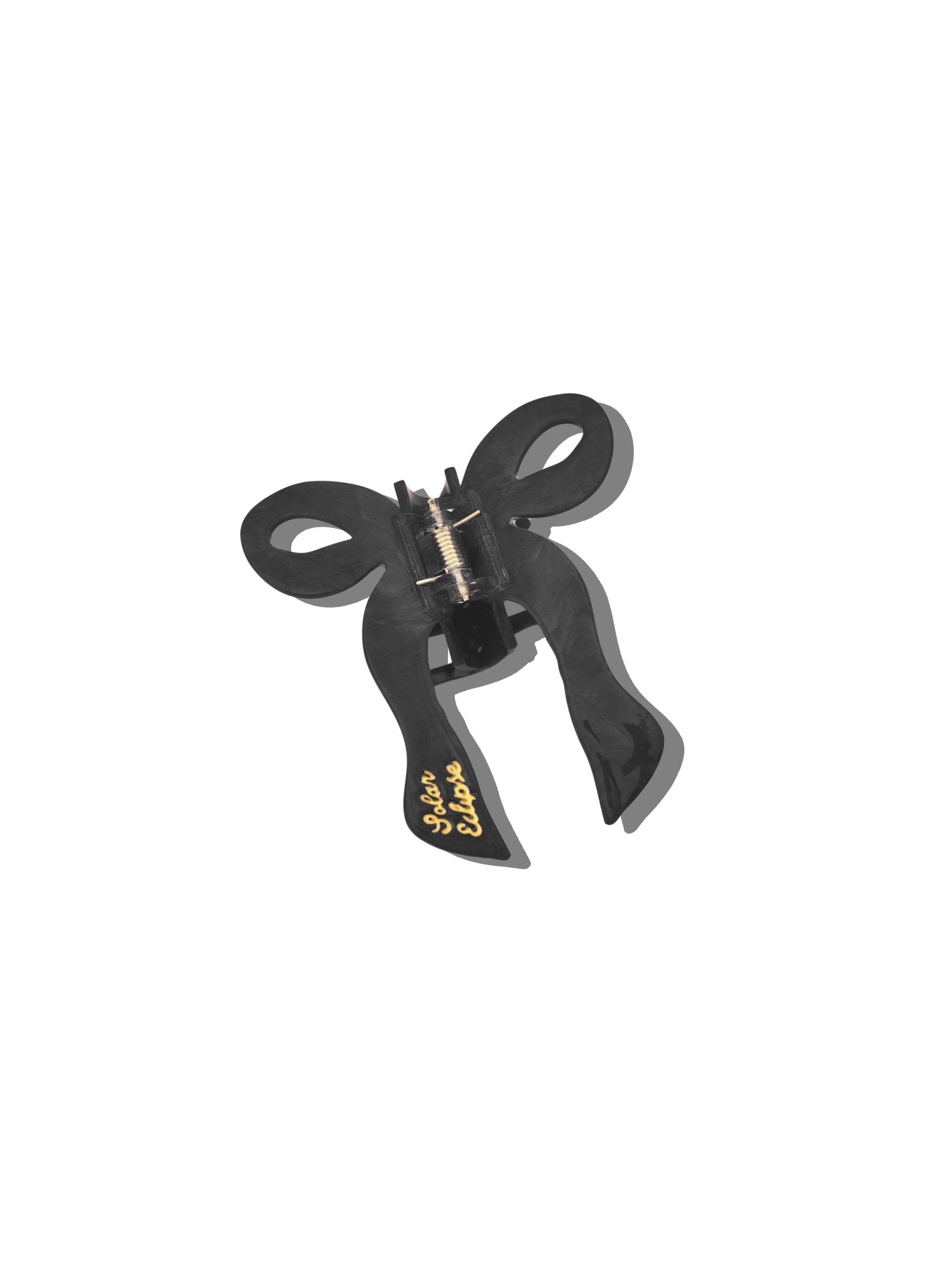 Solar Eclipse – Clips para cabelo - Mulher por atacado – Garra de Cabelo com Laço Coquette Pintado à Mão | Ecológico4