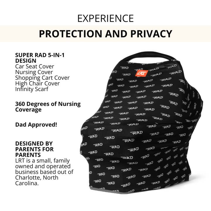 Little Rad Things - Wholesale Car seat cover – Kids & baby - Infant, Newborn, Baby Multi-Use Car Seat Cover - Midnight2