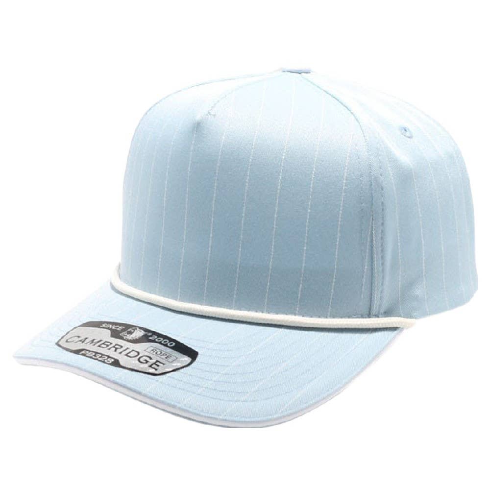 DOBBI – Boné - Unissexo por atacado – Boné Snapback 5 Painéis Listrado com Cordão9
